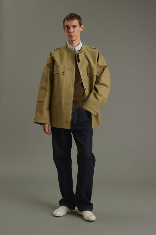 Martin coat - Beige - Cotton - Men