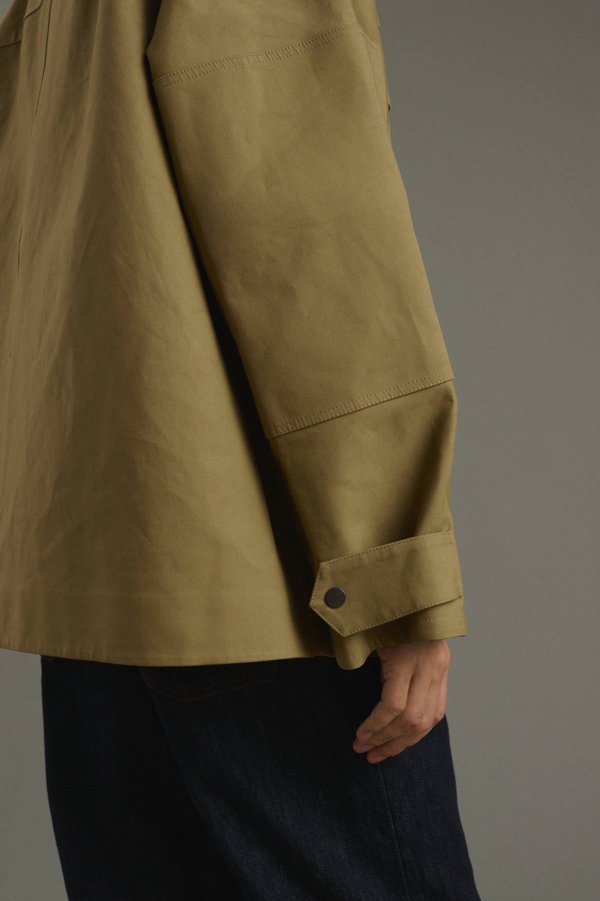 Manteau Martin - Beige - Coton - Homme vue 5