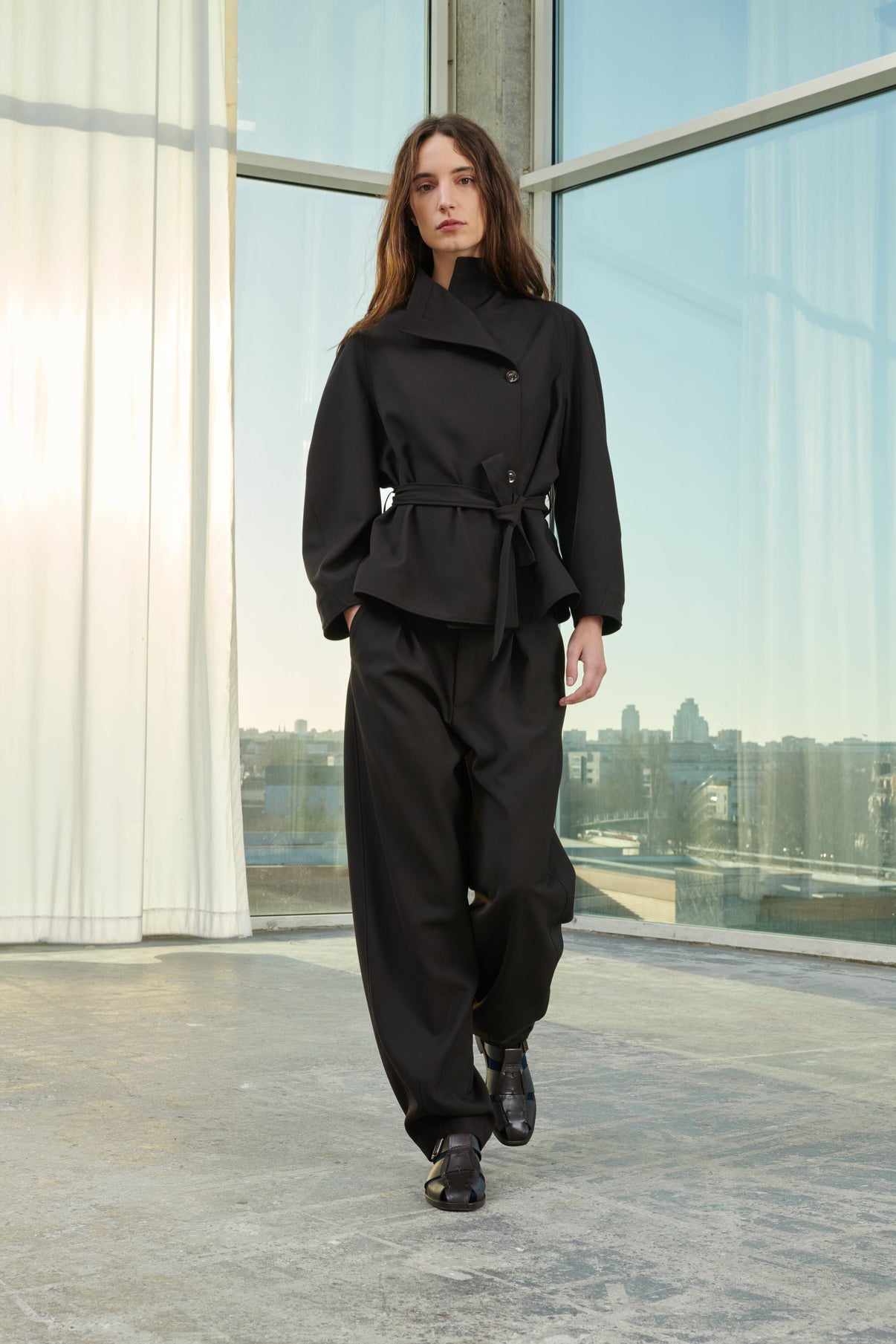 THEIA BLACK JACKET vue 1