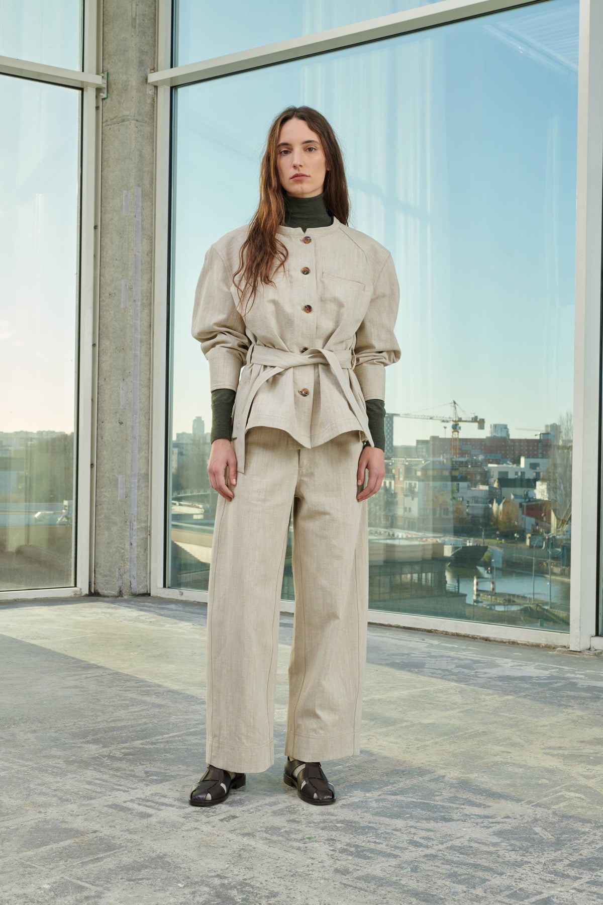 VESTE VENICE BEIGE/ECRU vue 3
