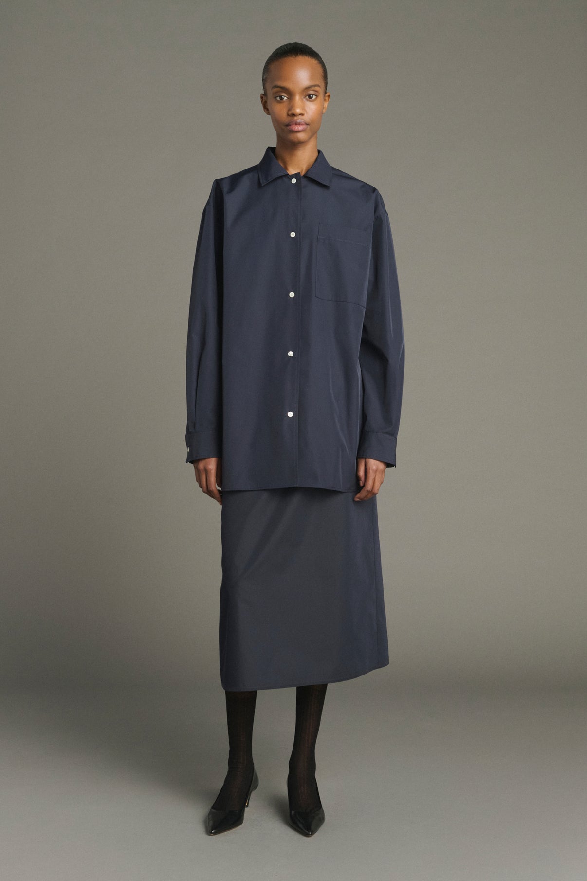 Jupe Lili - Navy - Femme vue 1