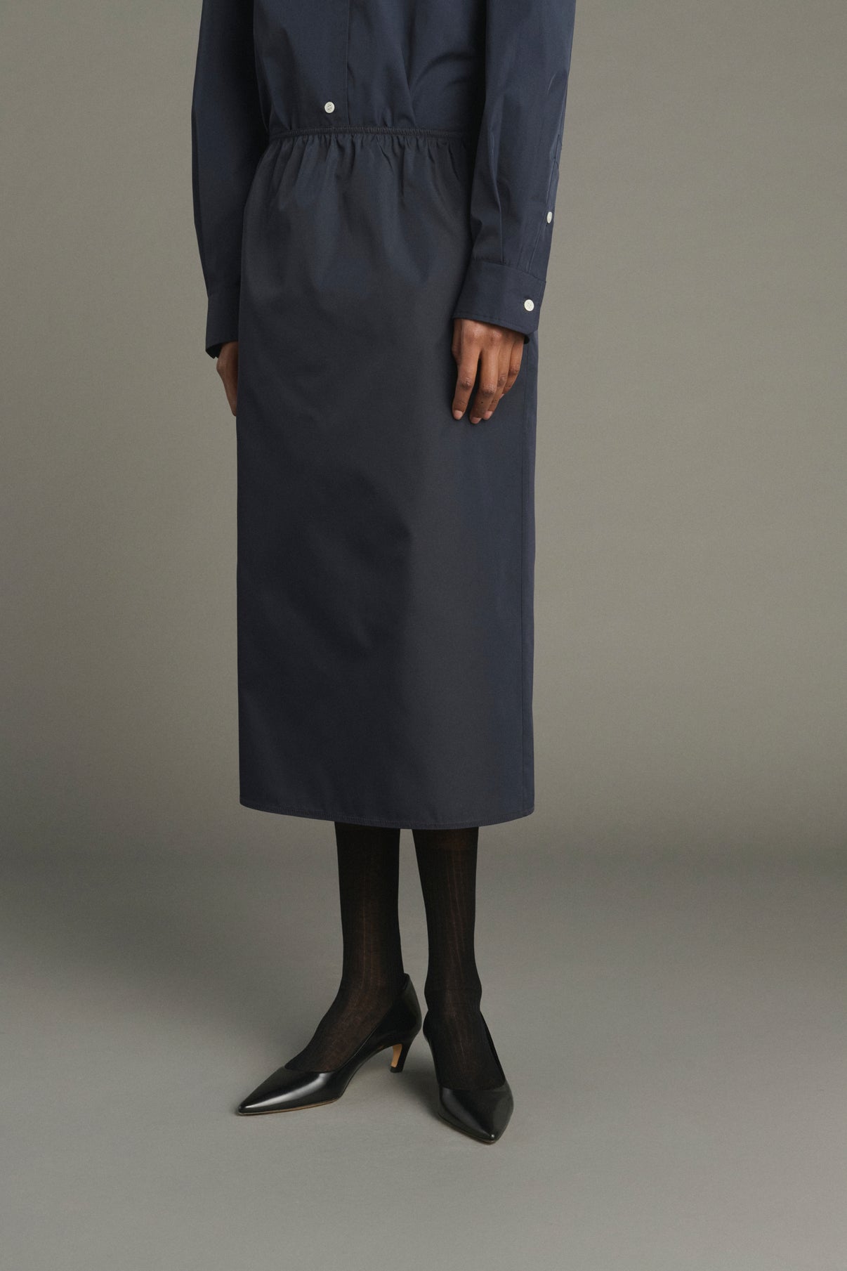 Jupe Lili - Navy - Femme vue 2