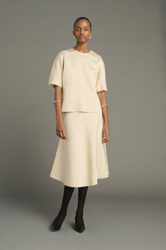 Kelya skirt - Cream - Women