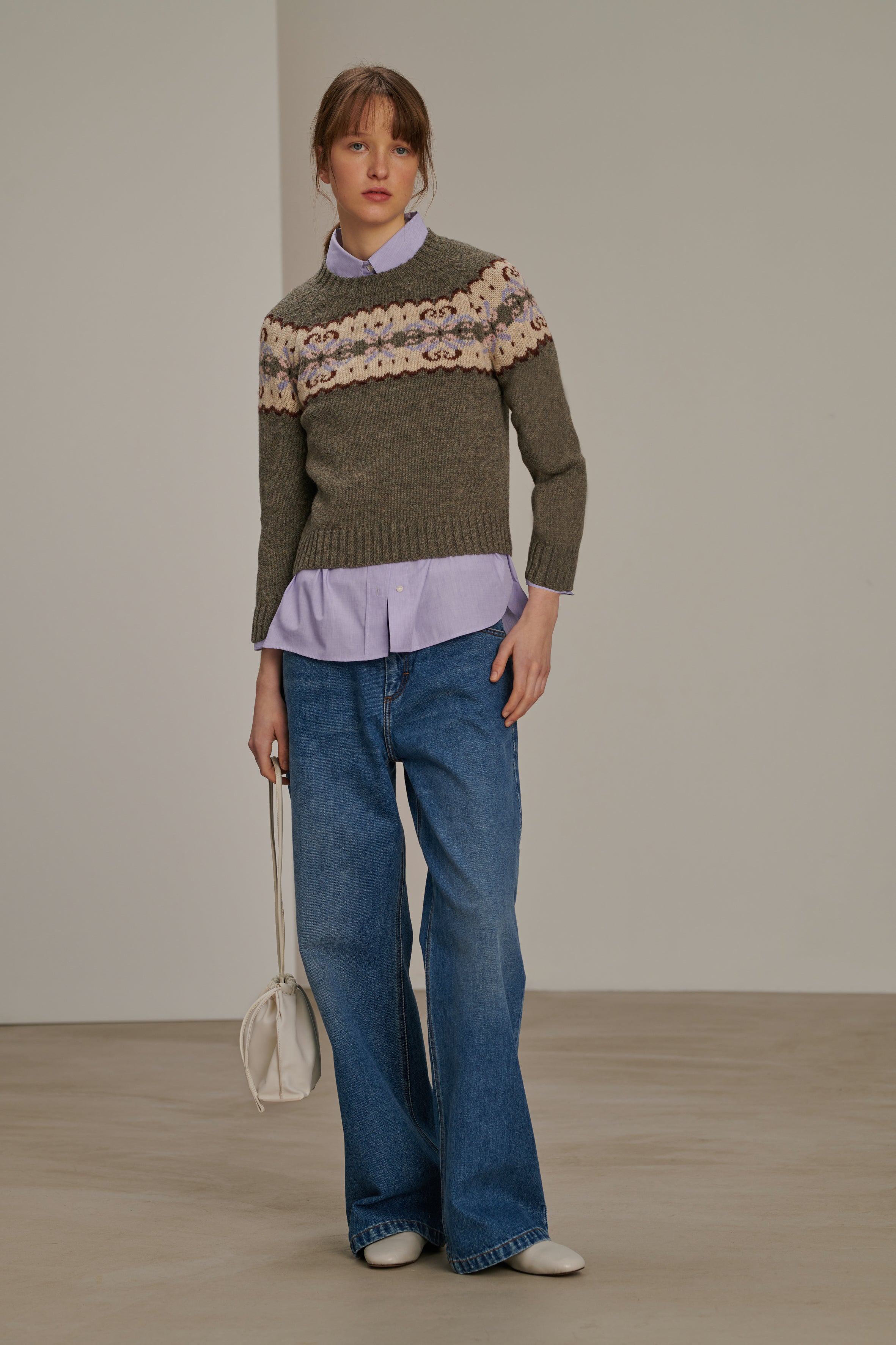 BRITTANY GREY JUMPER