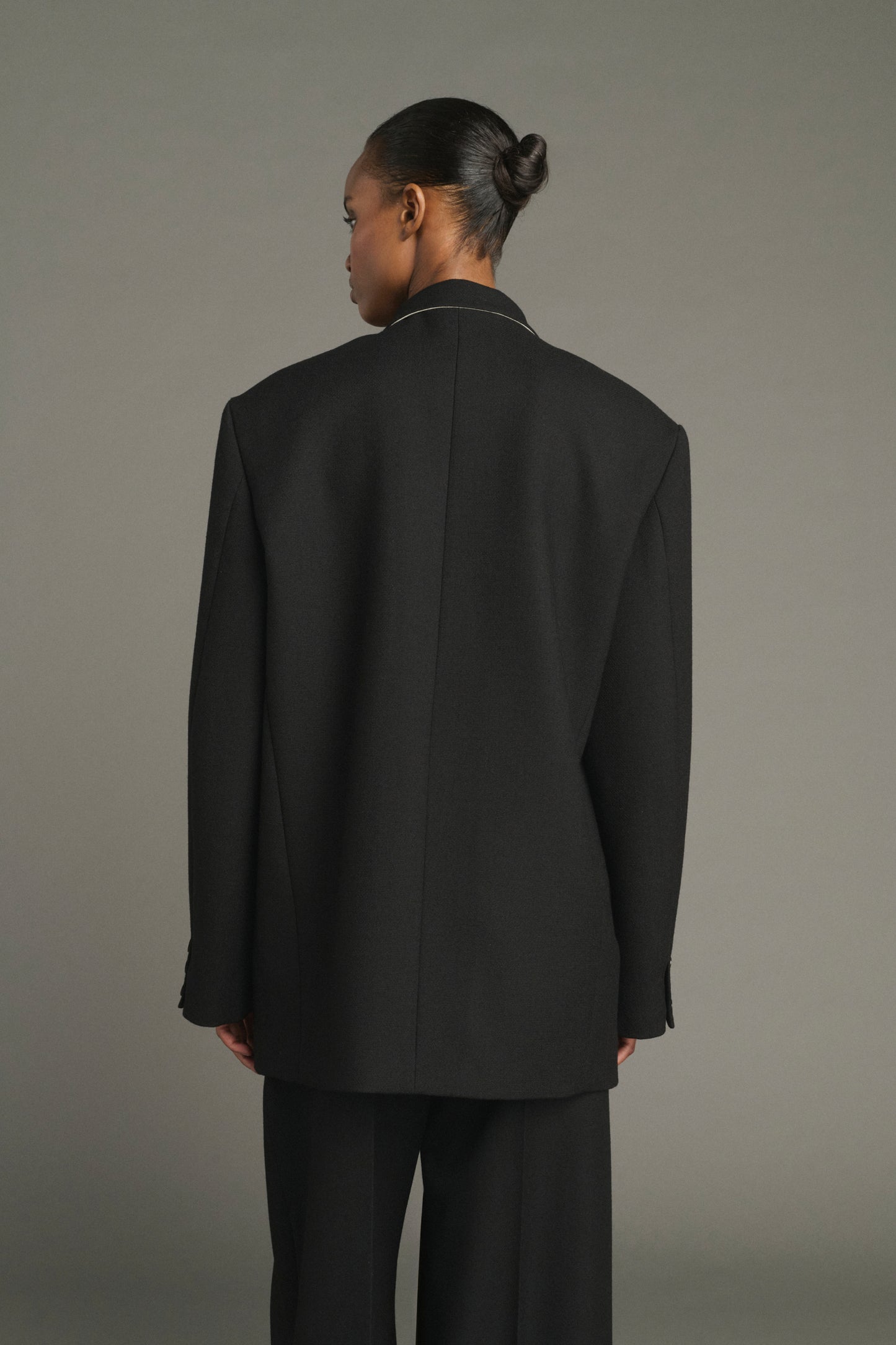 Lars coat - Black - Wool - Women