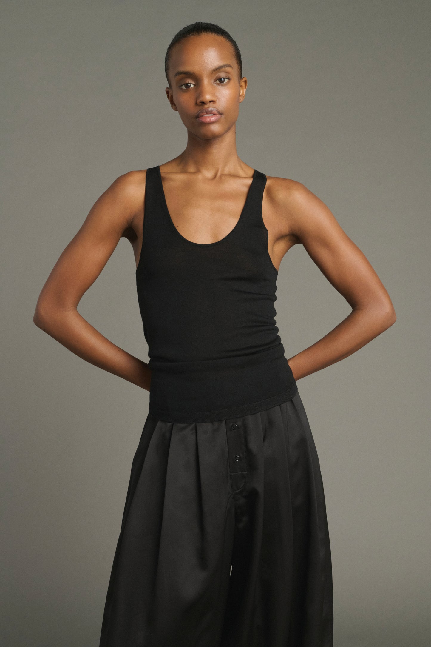 Pullover Juliana - Black - Merino Wool - Women
