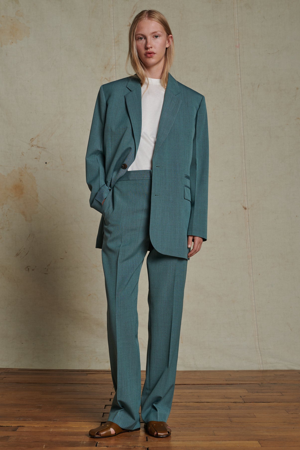 Pantalon Valencia - Vert D'Eau - Femme vue 4