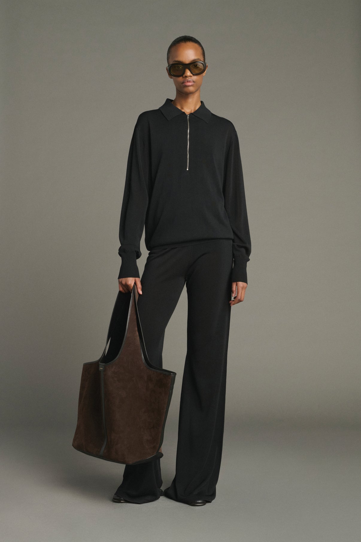 Cabas Douce - Marron Foncé - Cuir - Femme vue 3