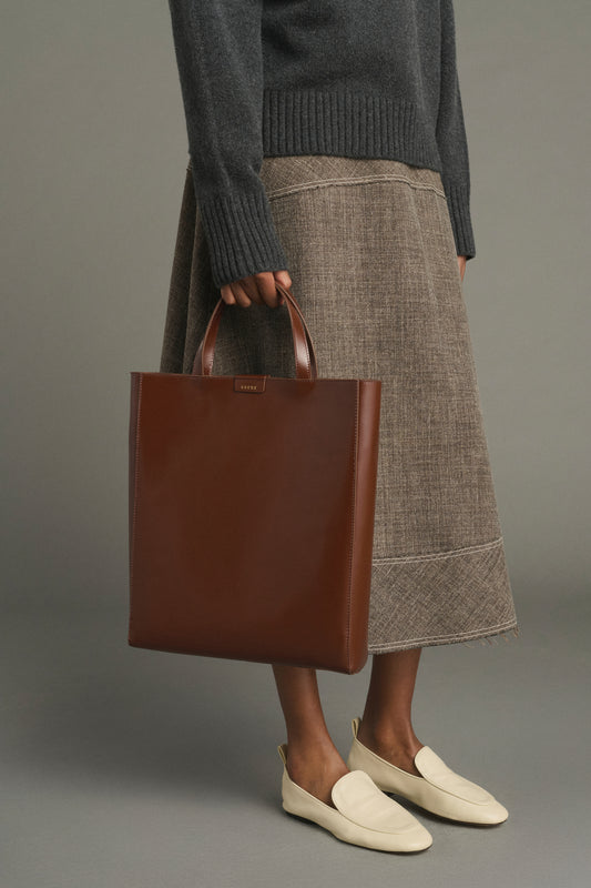 Sac Wilo - Cognac - Cuir - Femme