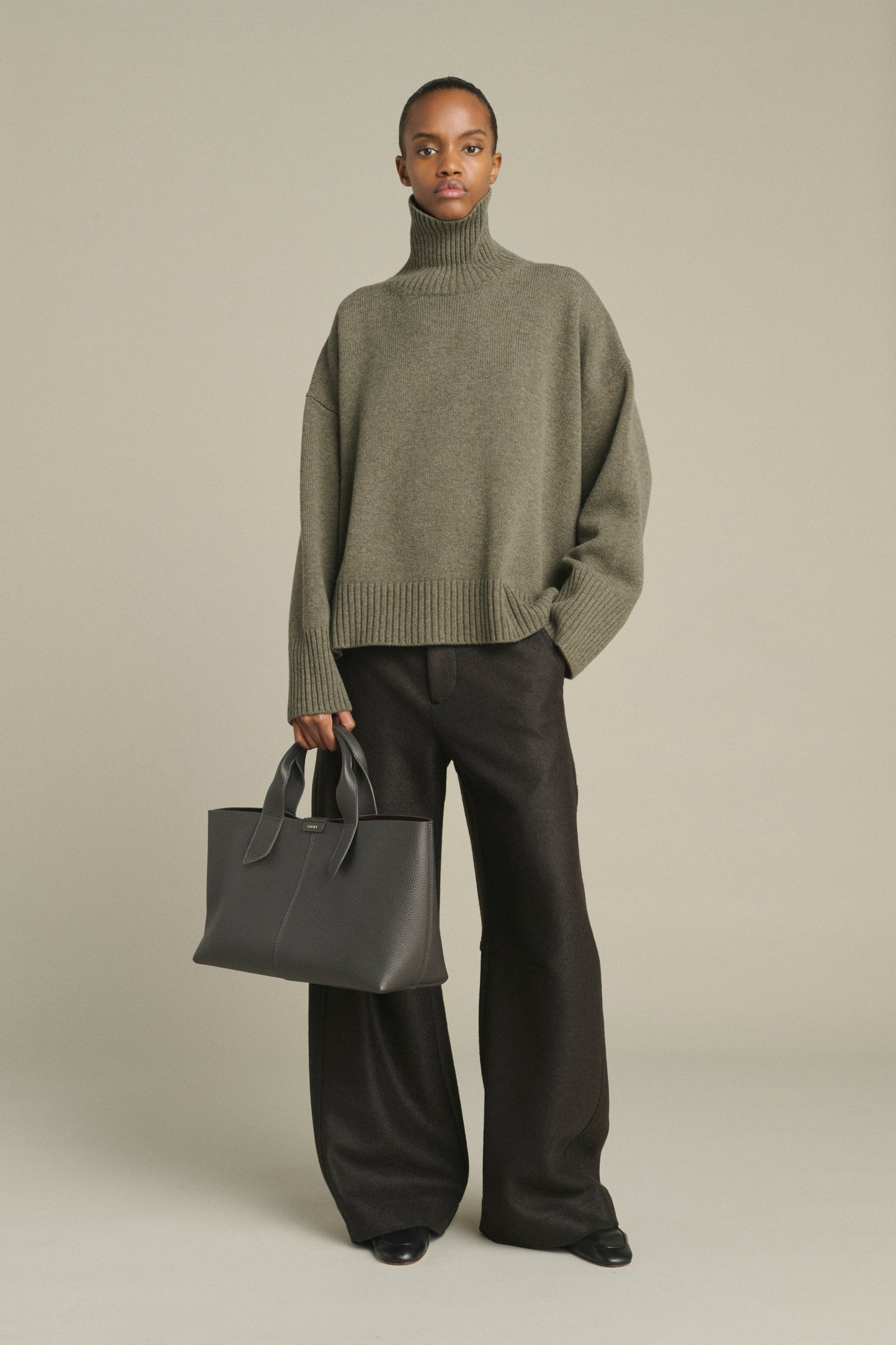 Sac Suave - Acier Cuir Grainé Baguette - Soeur