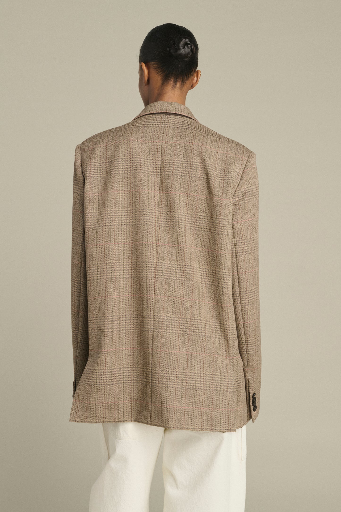 Jacket Hermosa - Brown/Beige - Wool - Women