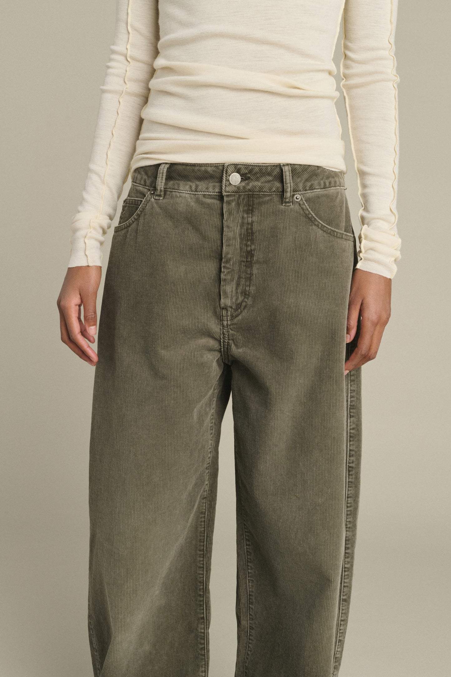 Pantalon Hunter - Gris - Coton - Femme