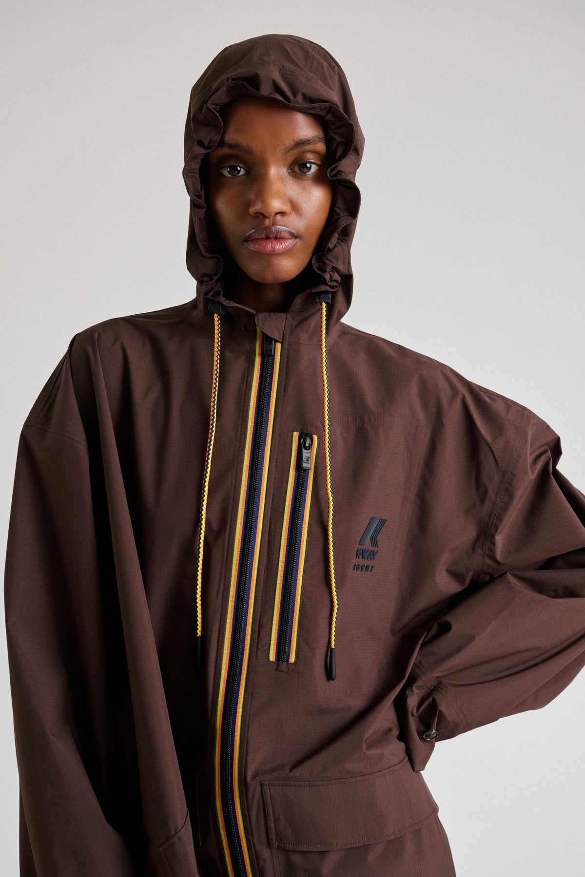 Trench Pradel - Chocolat Oversize Femme - Soeur vue 5