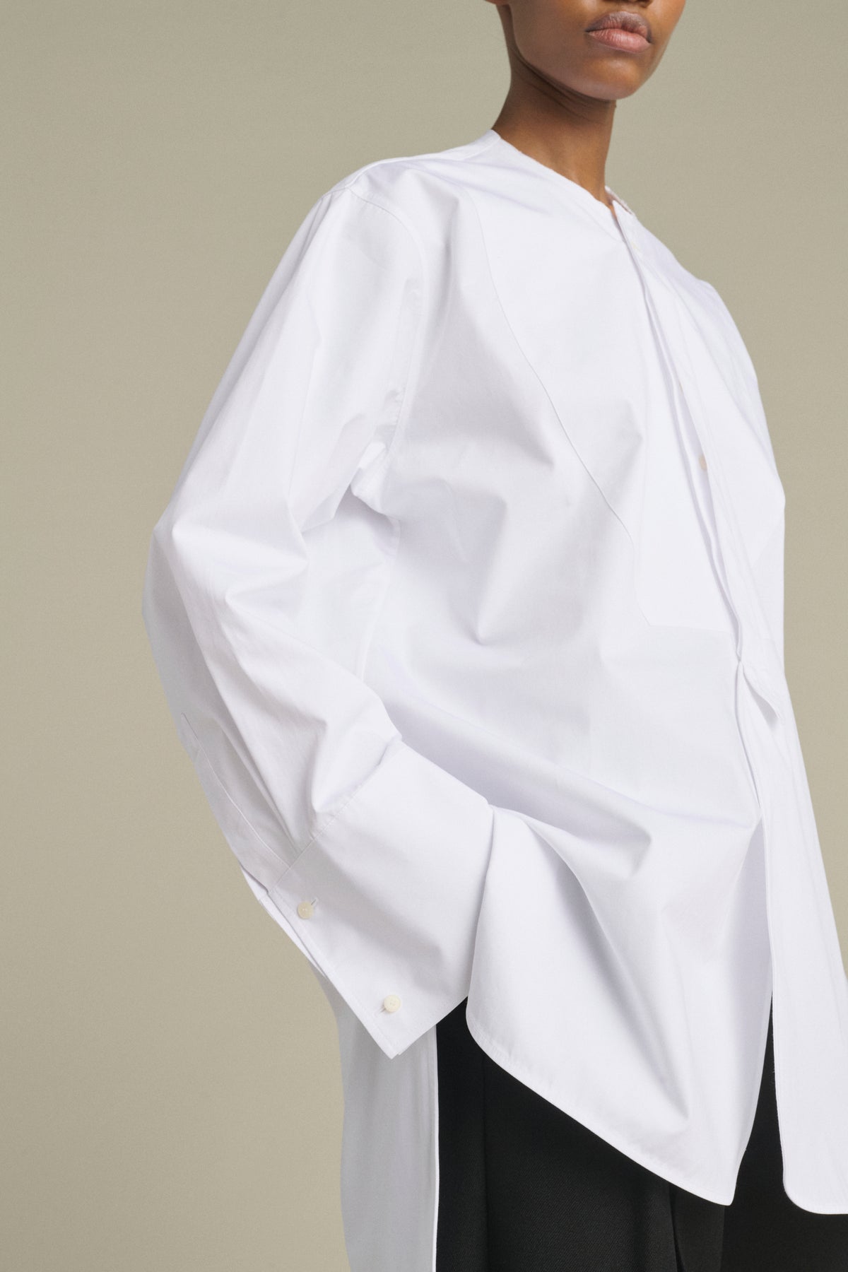 Chemise Liotta - Blanc - Coton - Femme vue 2