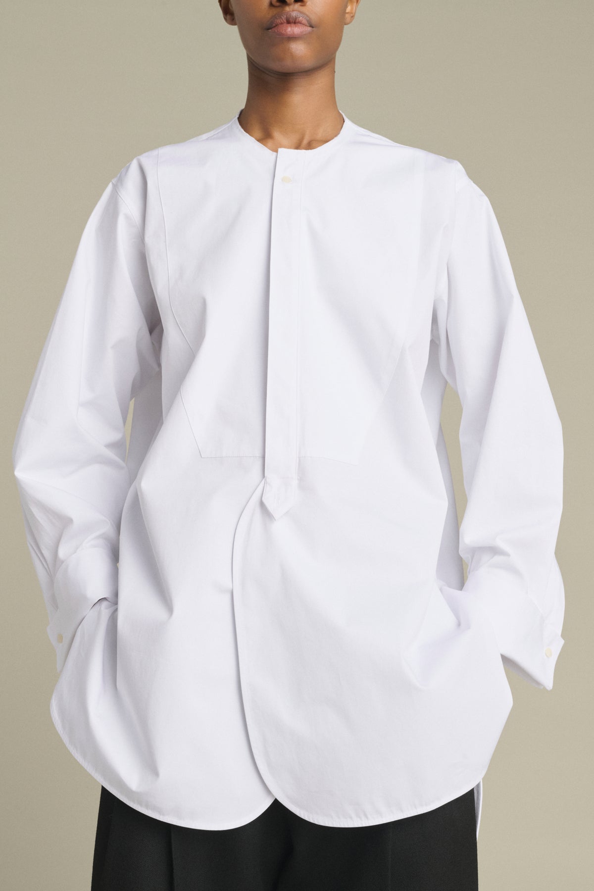 Chemise Liotta - Blanc - Coton - Femme vue 5