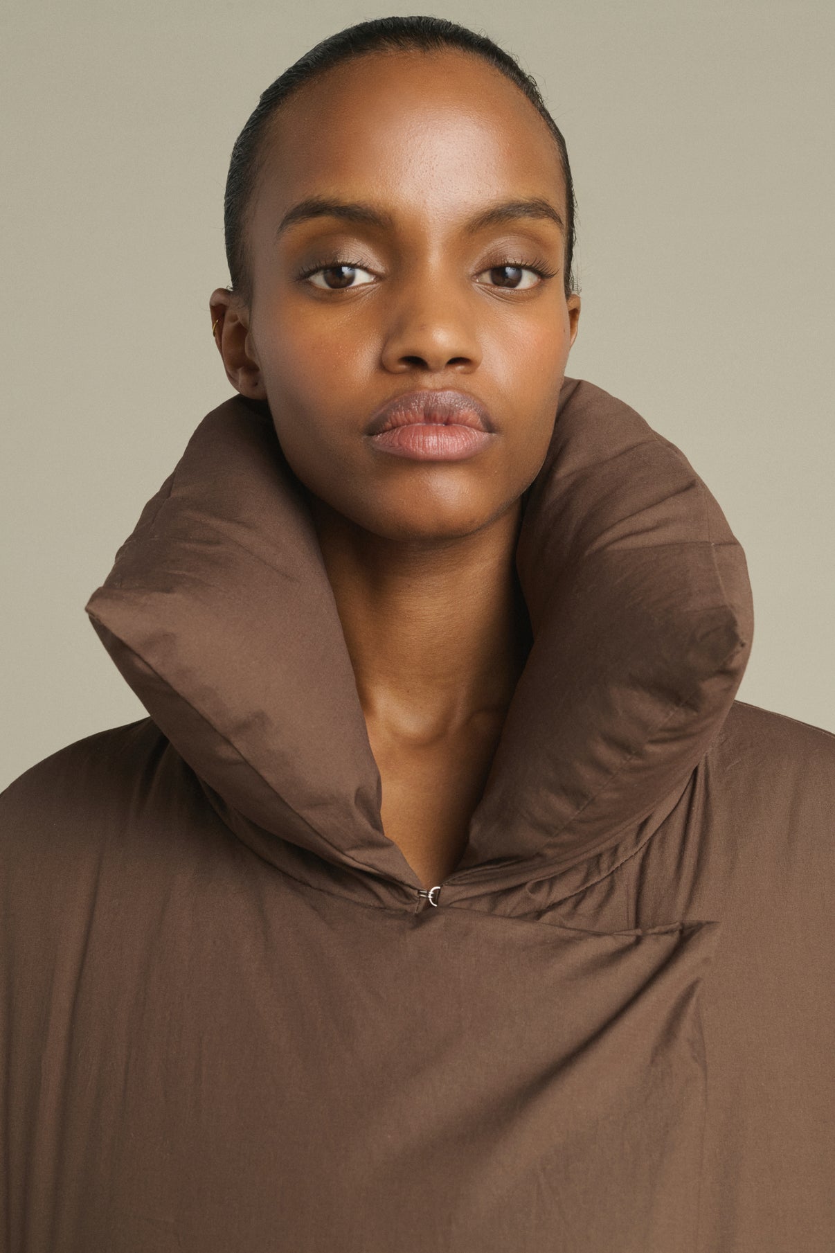 Doudoune Kelvin - Marron - Coton - Femme vue 3