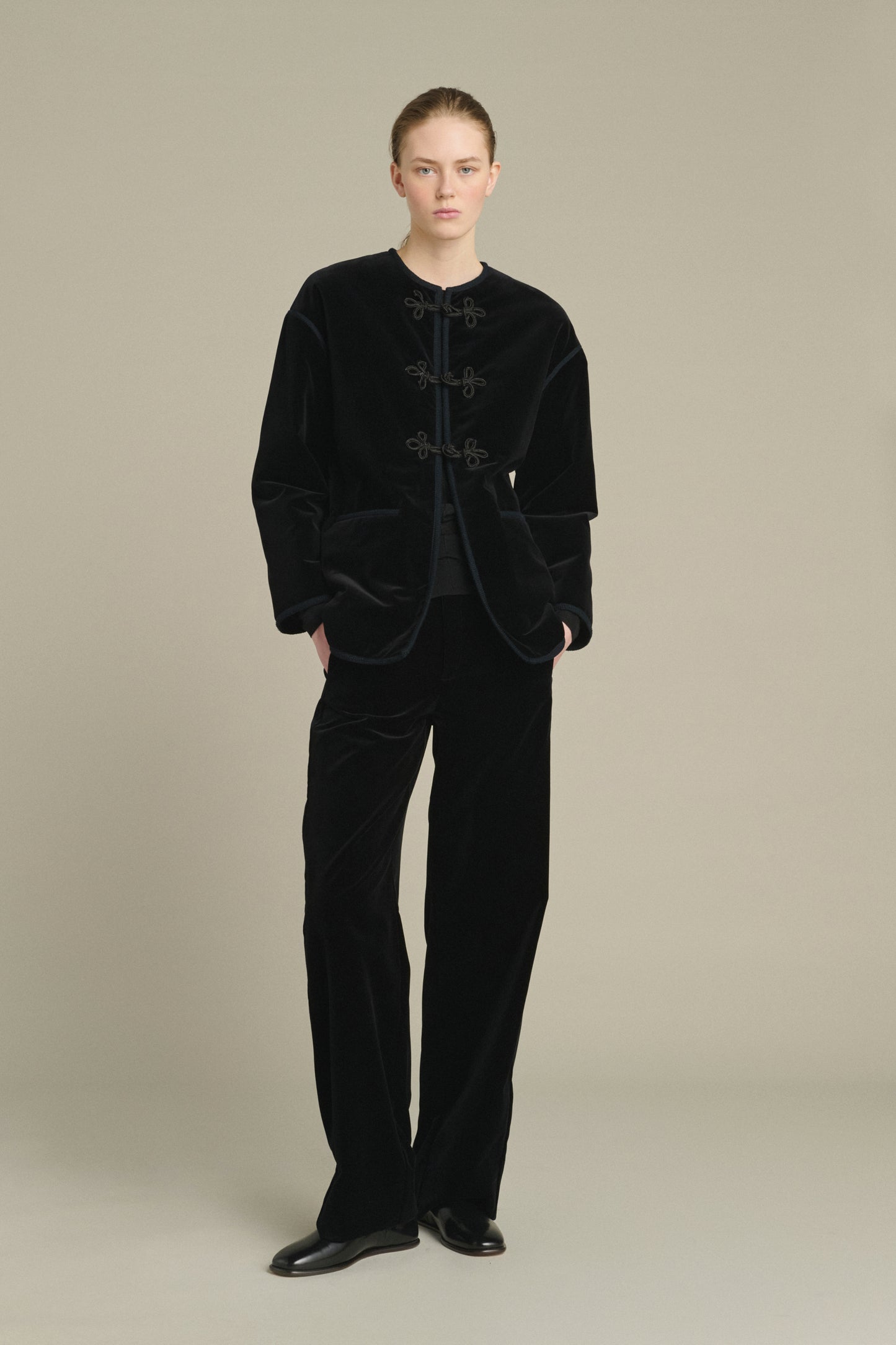Veste Lutetia - Noir - Coton - Femme