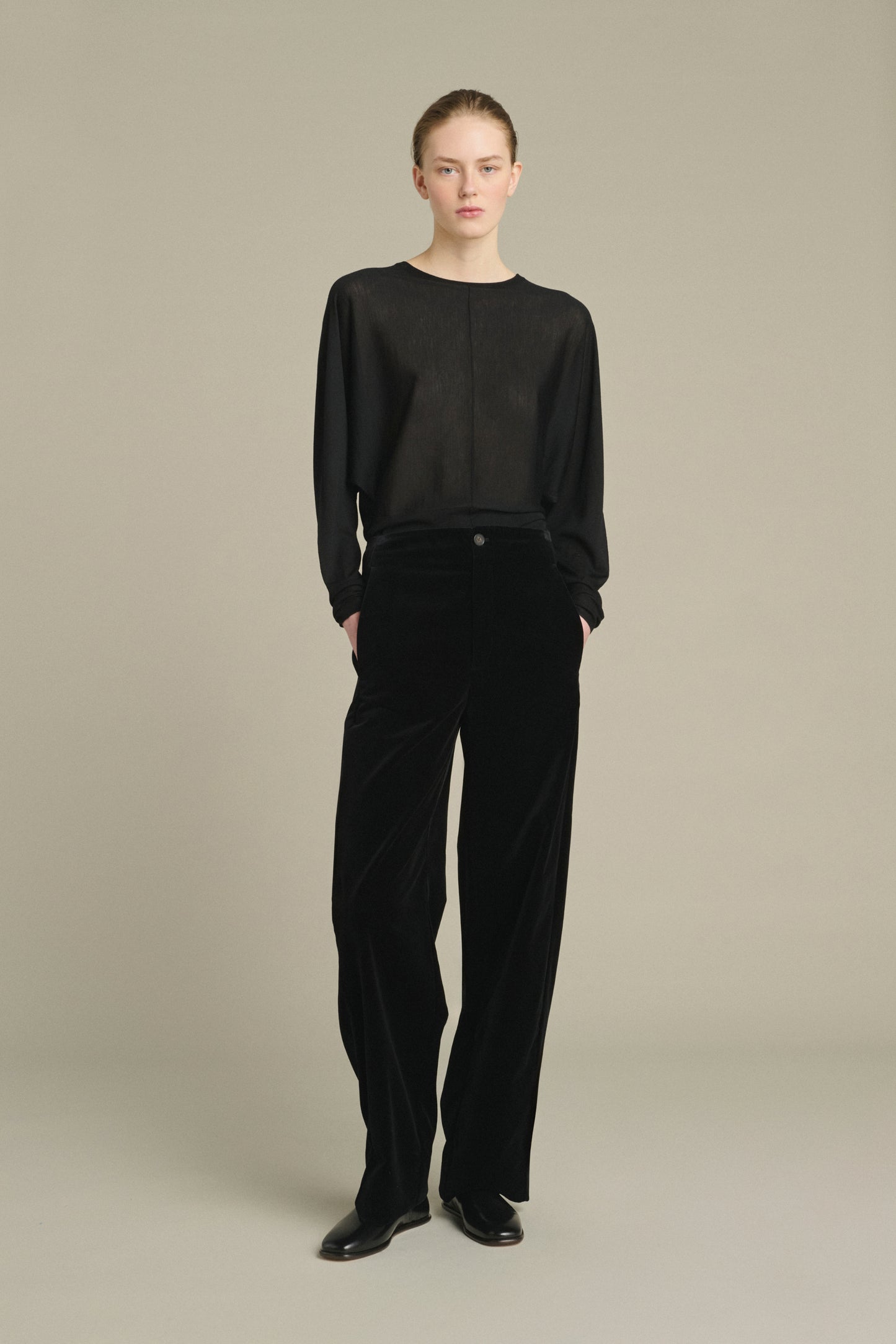 Celestin Trousers - Black - Cotton - Women