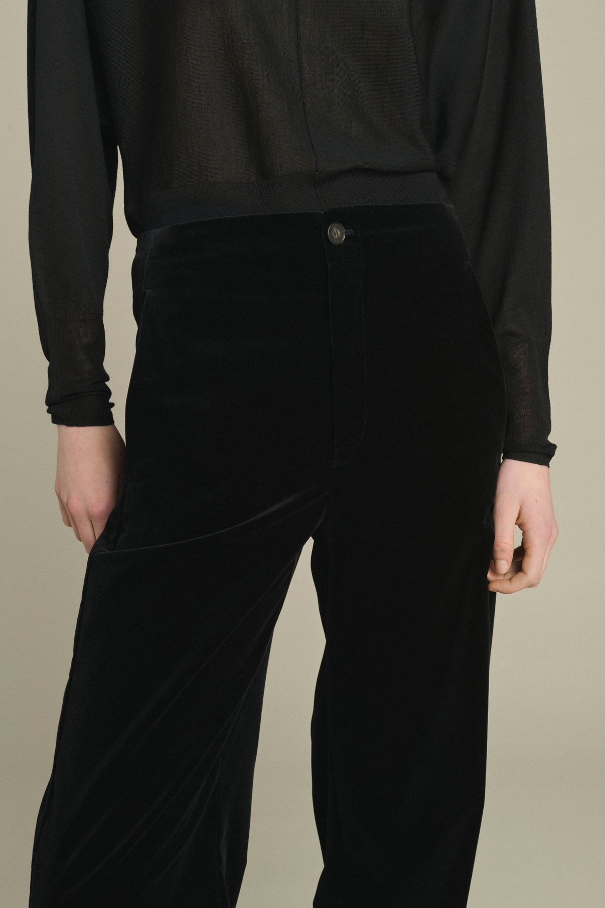 Celestin Trousers - Black - Cotton - Women vue 5