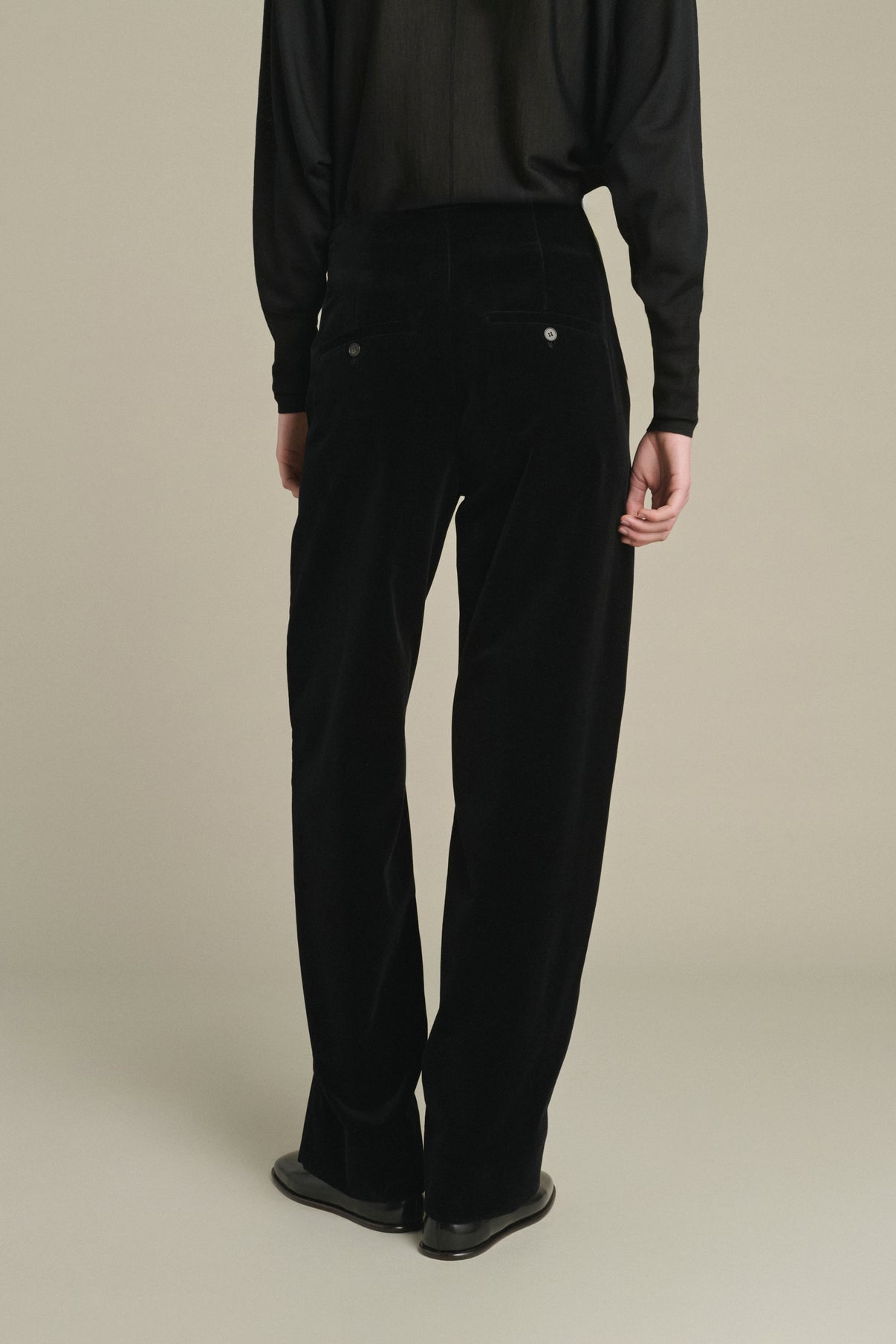 Trousers Celestin - Black - Cotton - Women vue 4