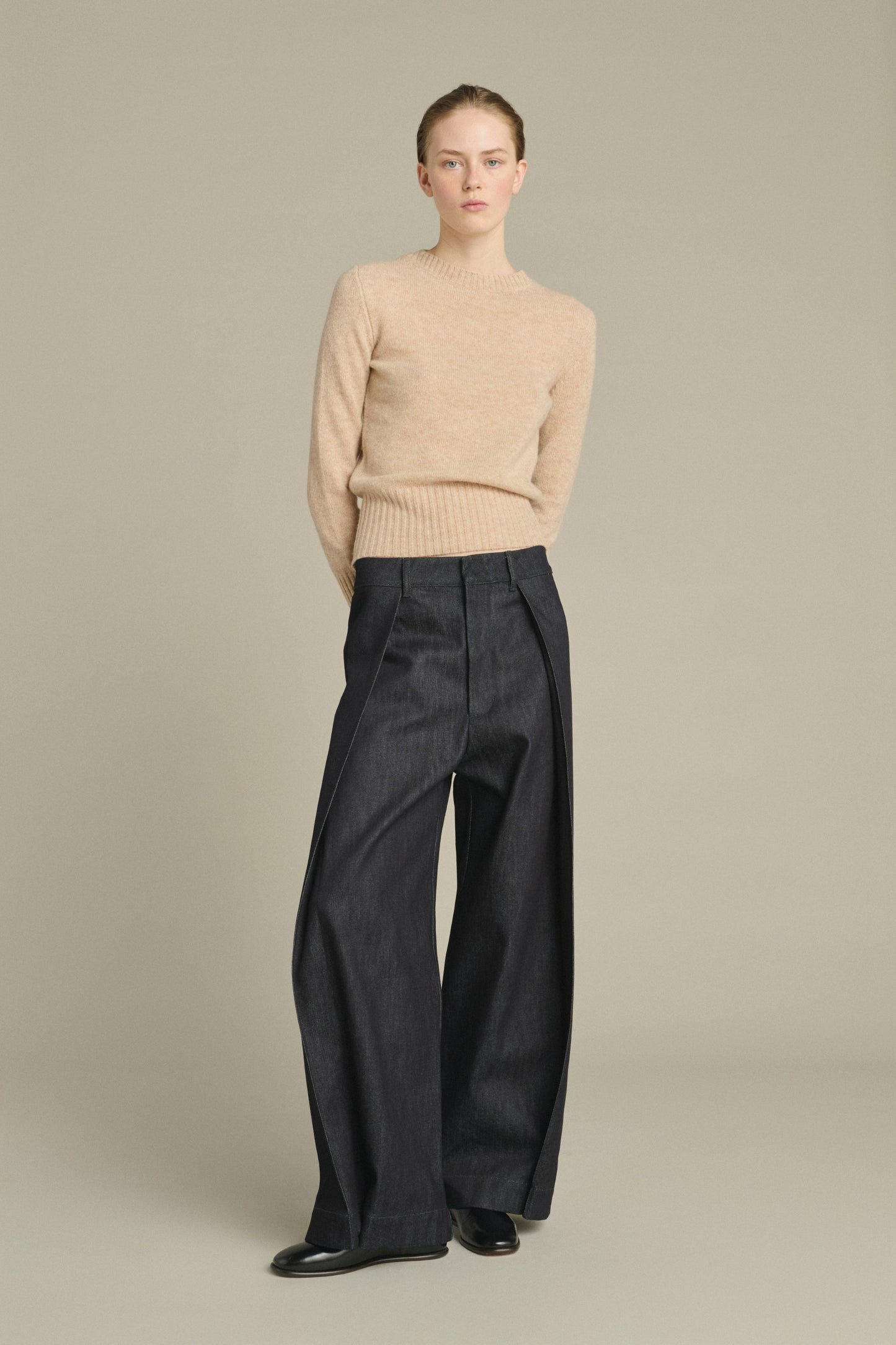 Pullover Gipsy - Écru Chiné - Merino Wool - Women