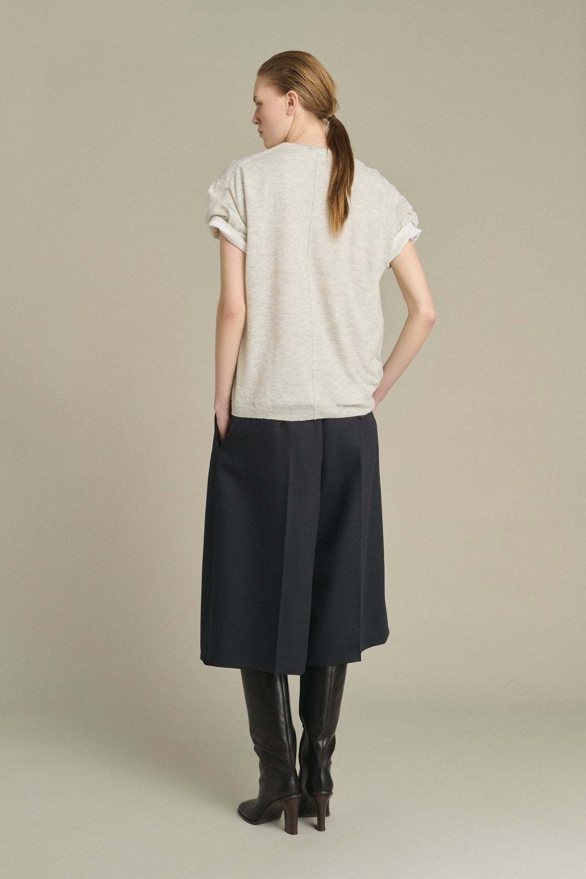 Pull Kyo - Gris Clair - Femme vue 4