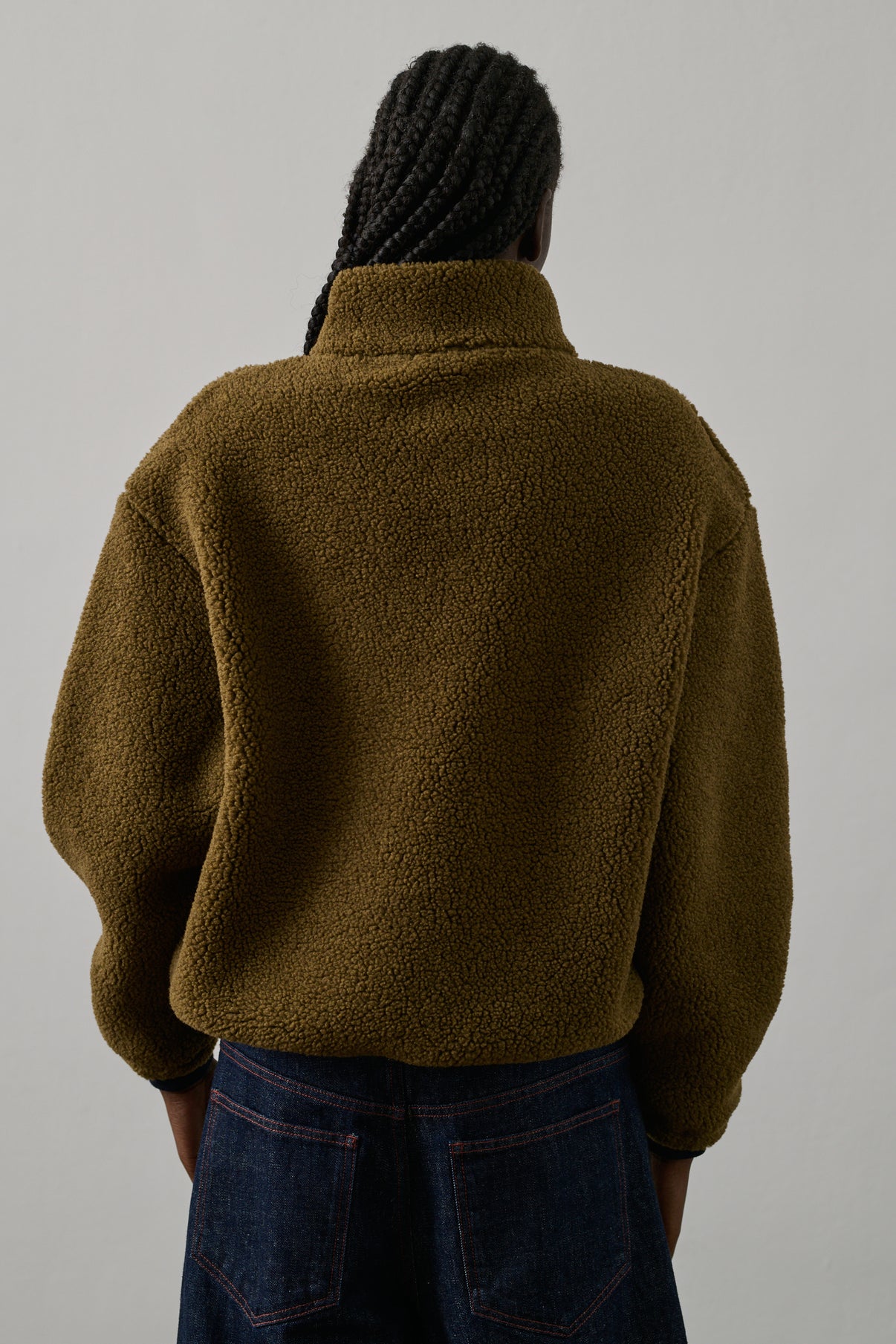 Sweatshirt Finlande - Kaki/Bronze - Femme vue 2