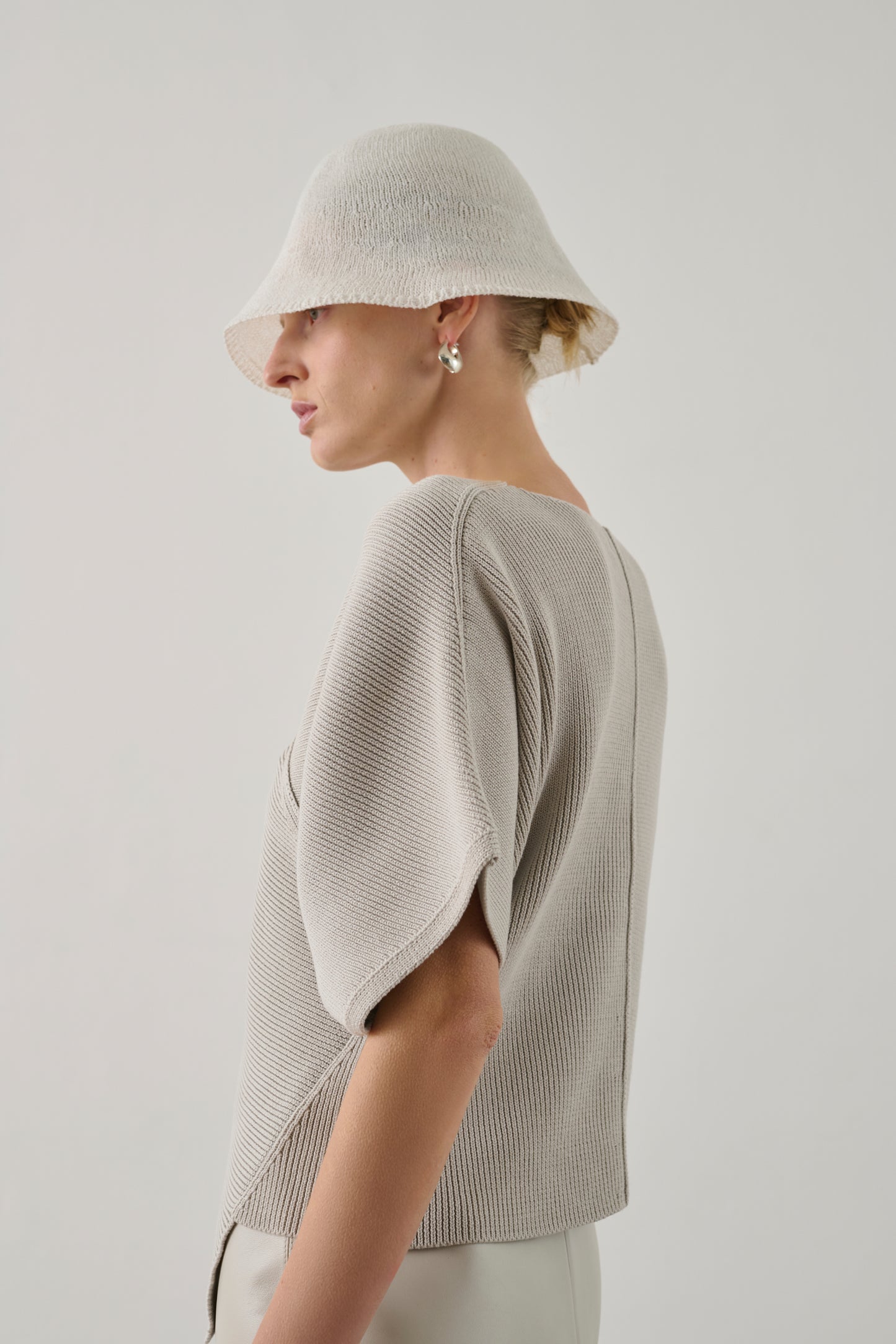 Pull Essaouira - Gris Pâle - Coton - Femme