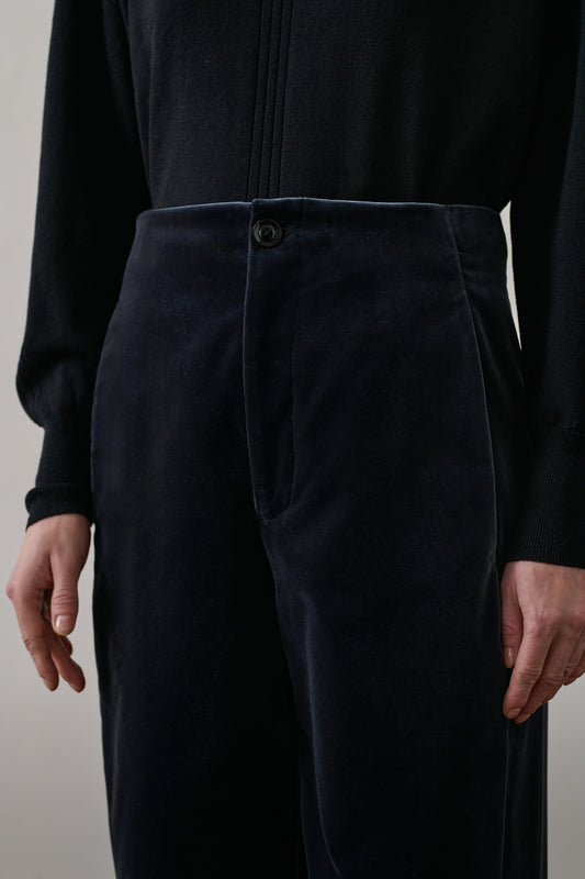 Pantalon Celestin - Gris Anthracite - Coton - Femme