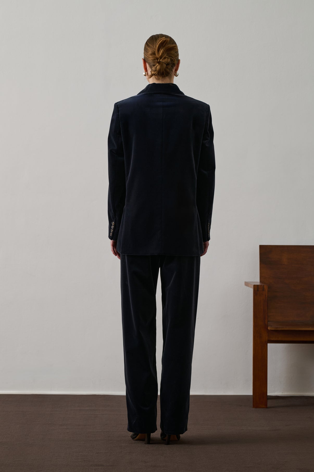 Veste Sevres - Gris Anthracite - Coton - Femme vue 2