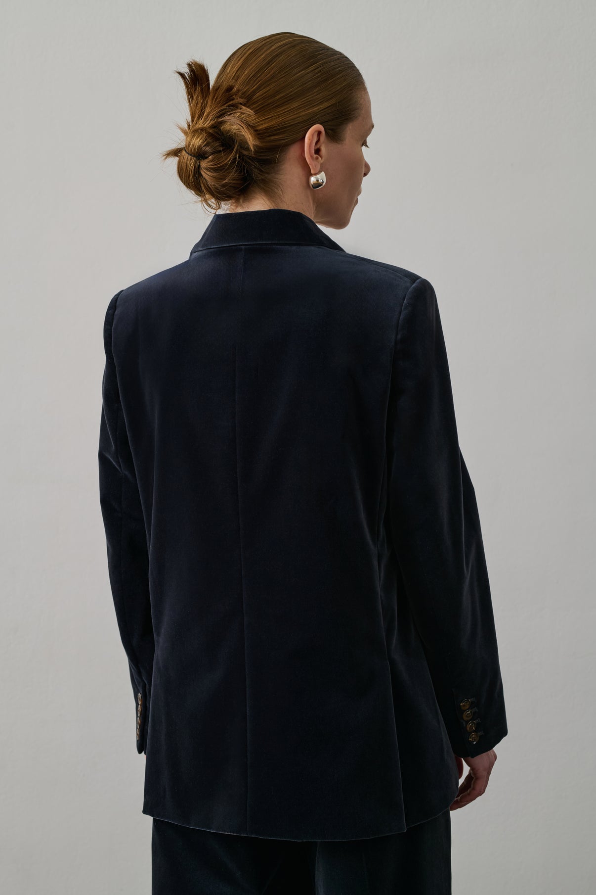 Veste Sevres - Gris Anthracite - Coton - Femme vue 4
