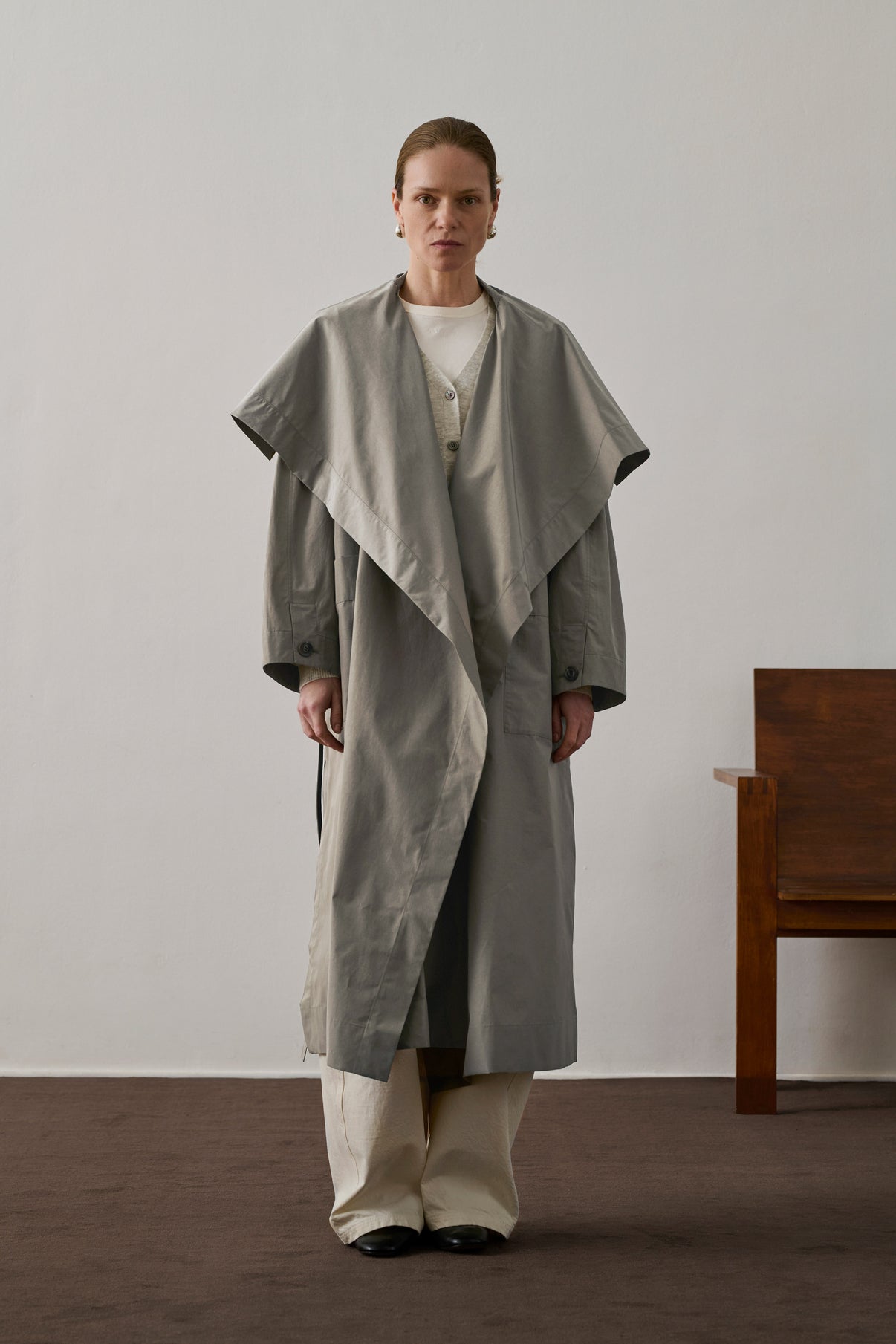 Trench Albatros - Gris - Femme vue 3