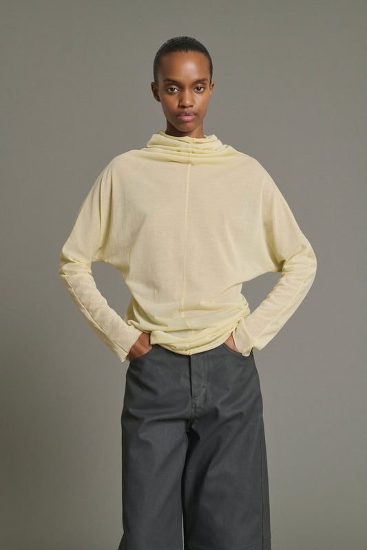 T-shirt Lisia - Pale Yellow - Cotton - Women