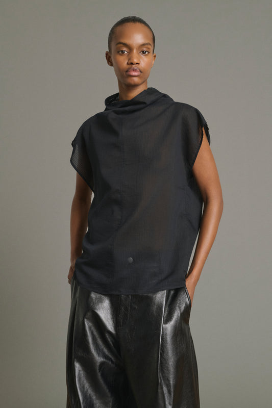 Blouse Izumi - Black - Cotton - Women