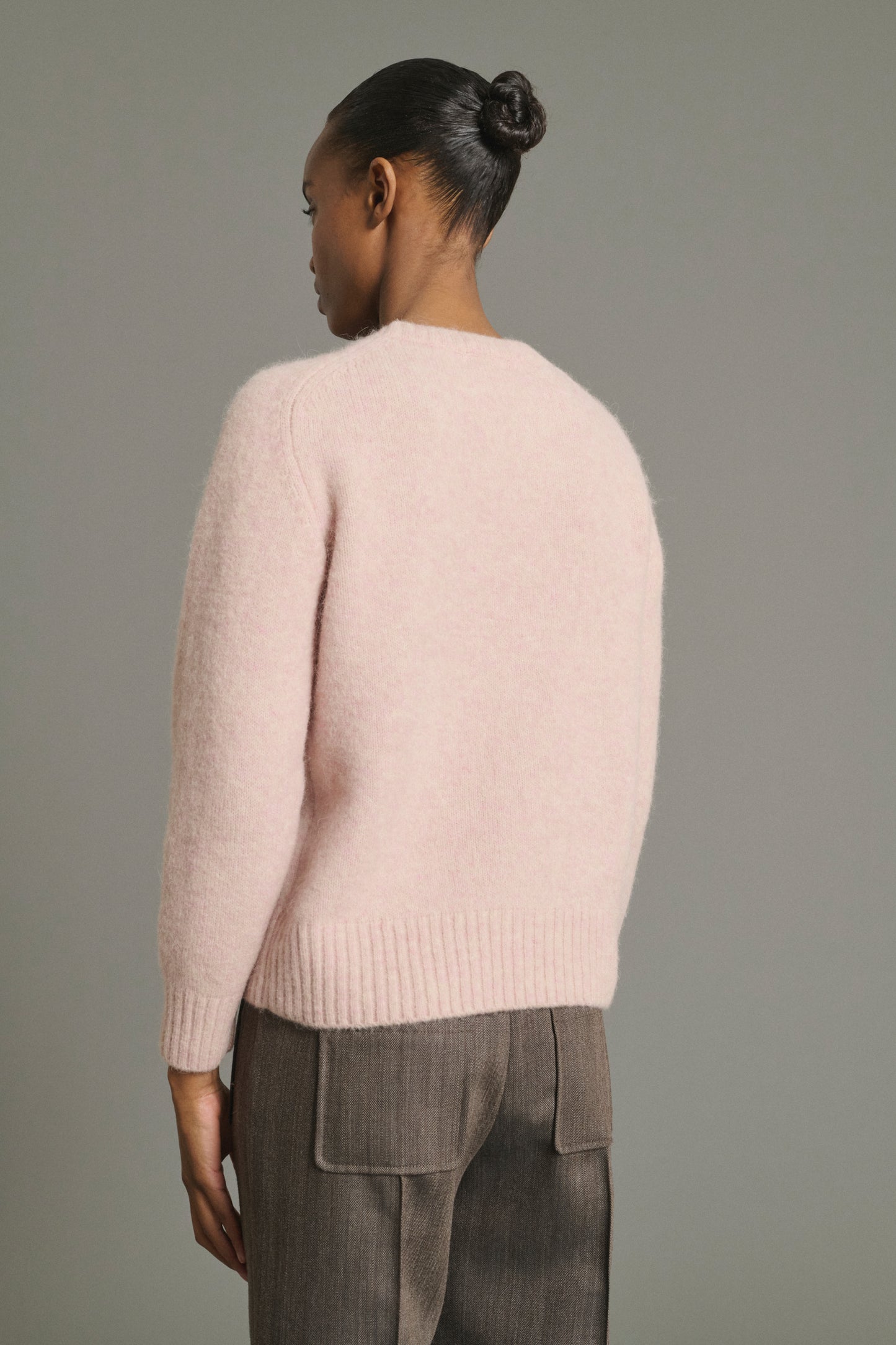Pull Envie - Rose Pâle - Laine - Femme