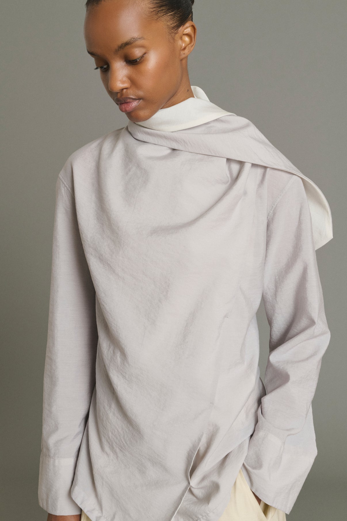 Blouse Leonore - Gris Parme - Femme vue 3
