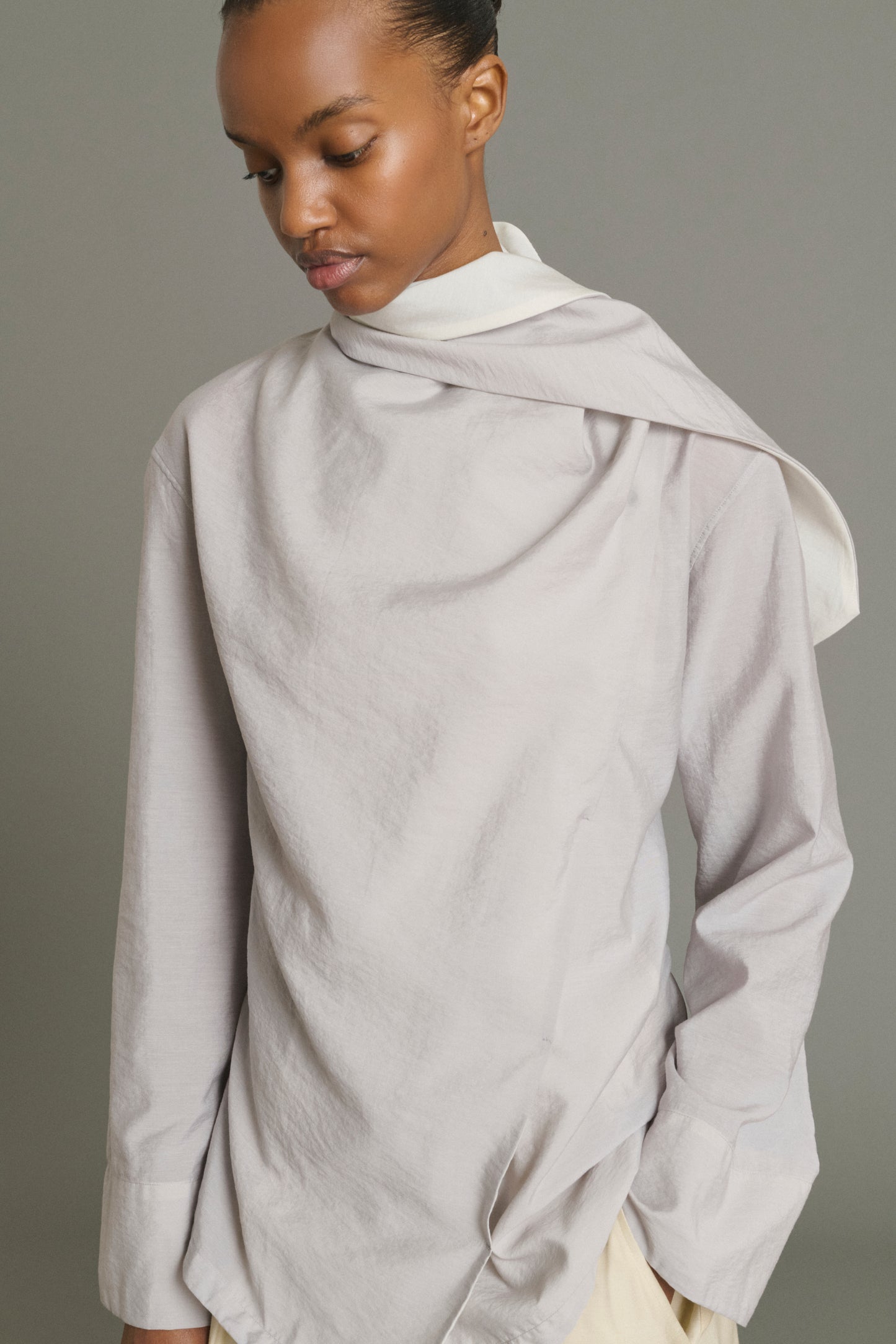 Blouse Leonore - Gris Parme - Femme