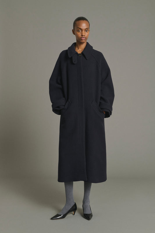 Manteau Berlin - Navy - Laine - Femme