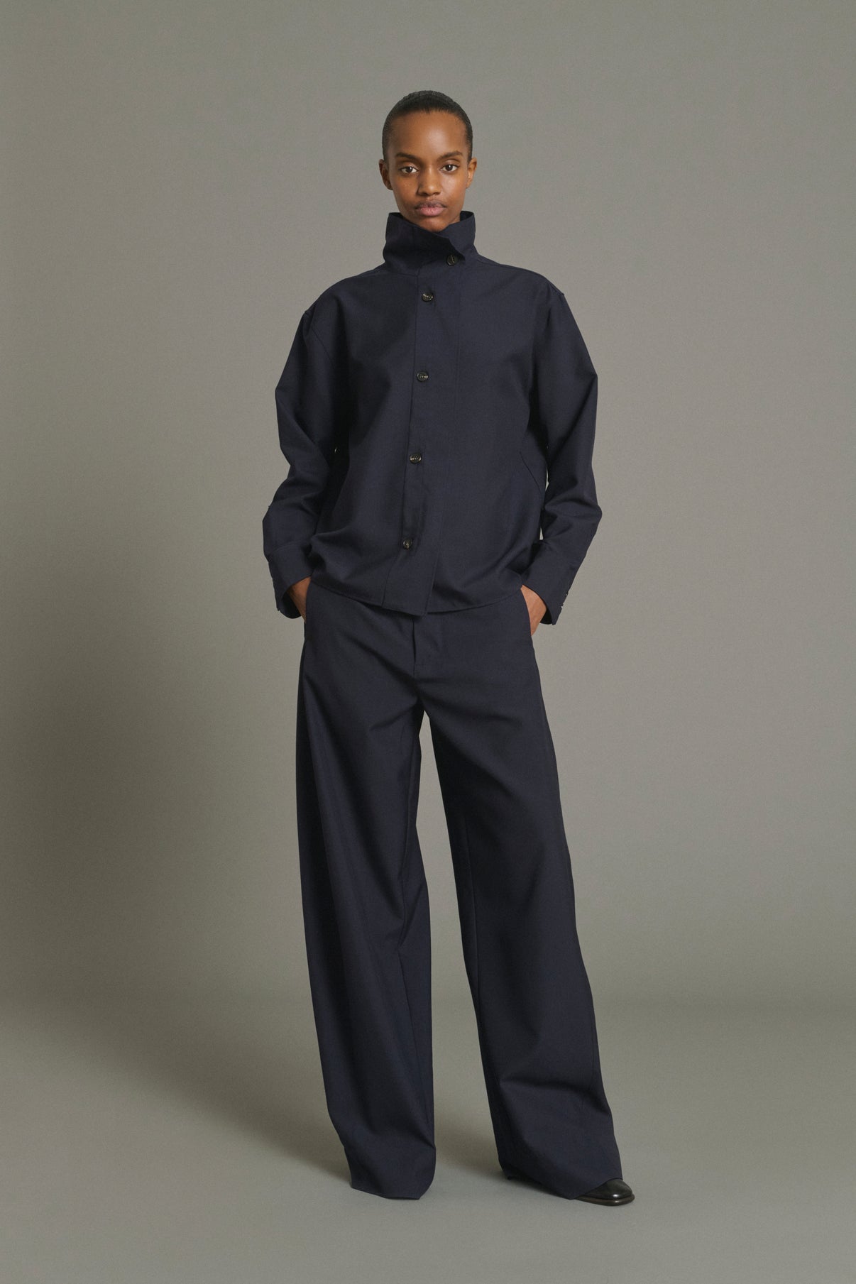 Chemise Jaelle - Bleu Nuit - Femme vue 2