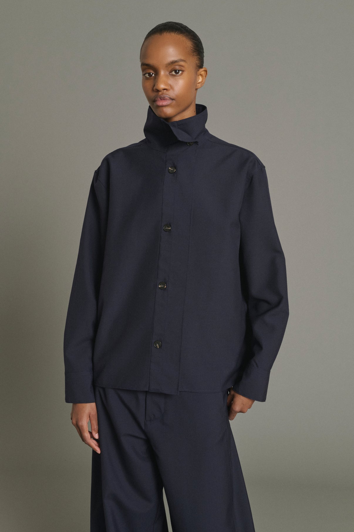 Chemise Jaelle - Bleu Nuit - Femme vue 1