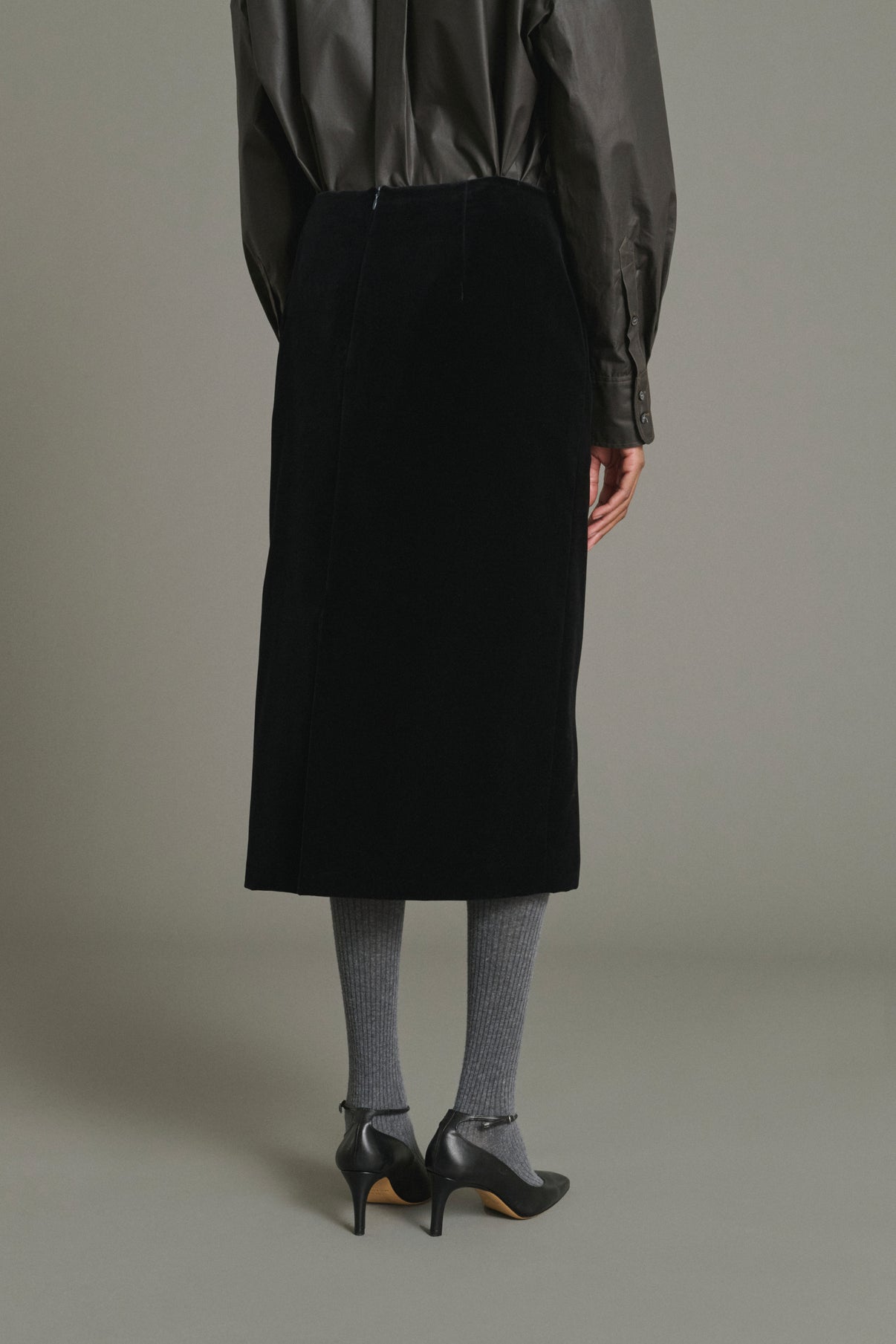 Flavia skirt - Black - Cotton - Women vue 4