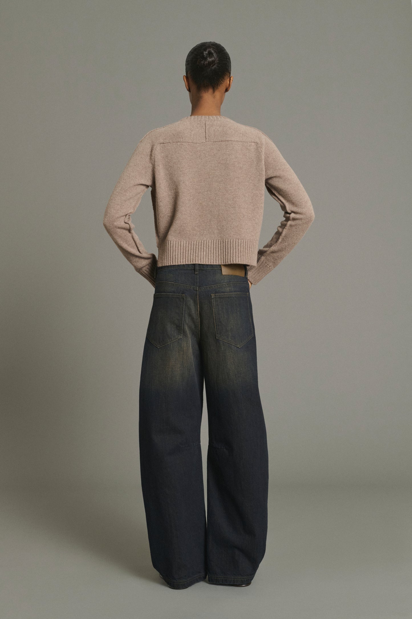 Cardigan Virginia - Beige Marl - Merino Wool - Women