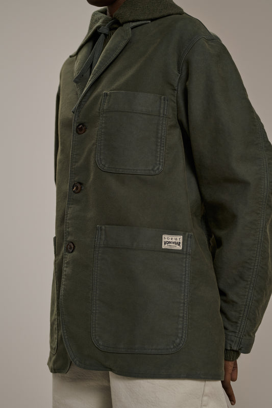 Alphonse jacket - Blue Grey - Cotton - Women