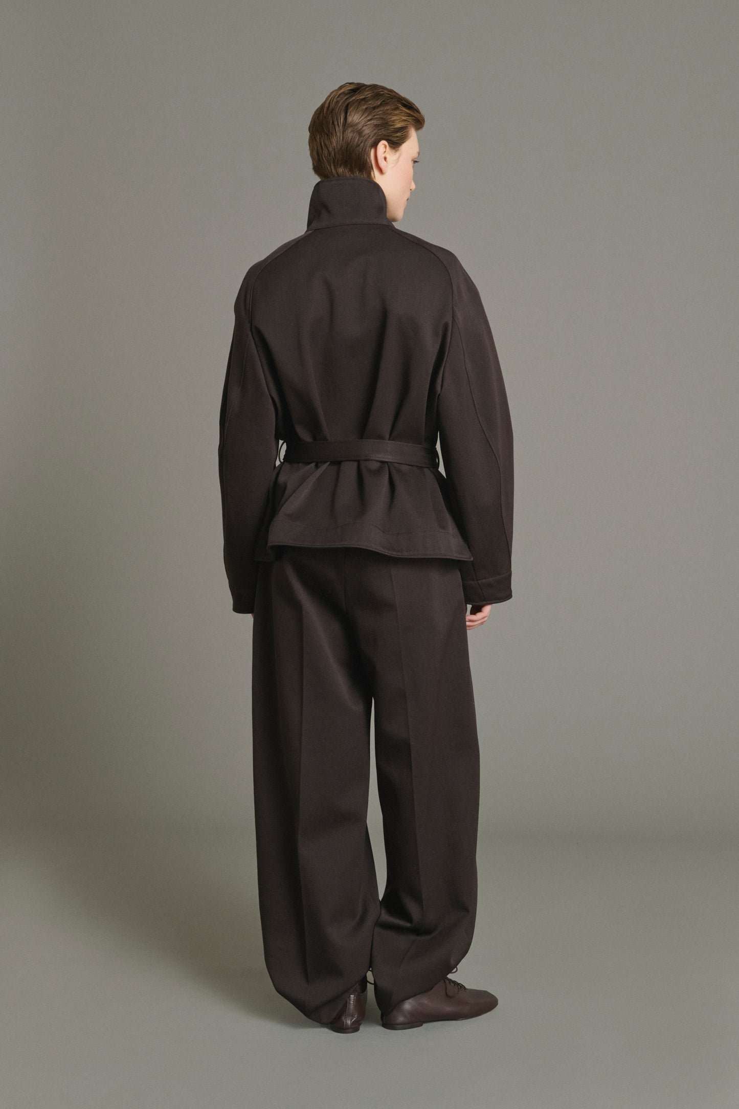 Geode Jacket - Ebony - Wool - Women