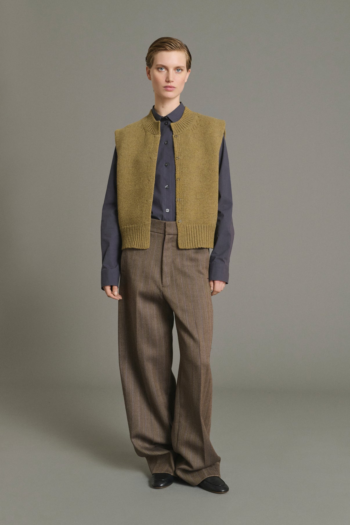 Kalyanee Cardigan - Lime - Wool - Women vue 1