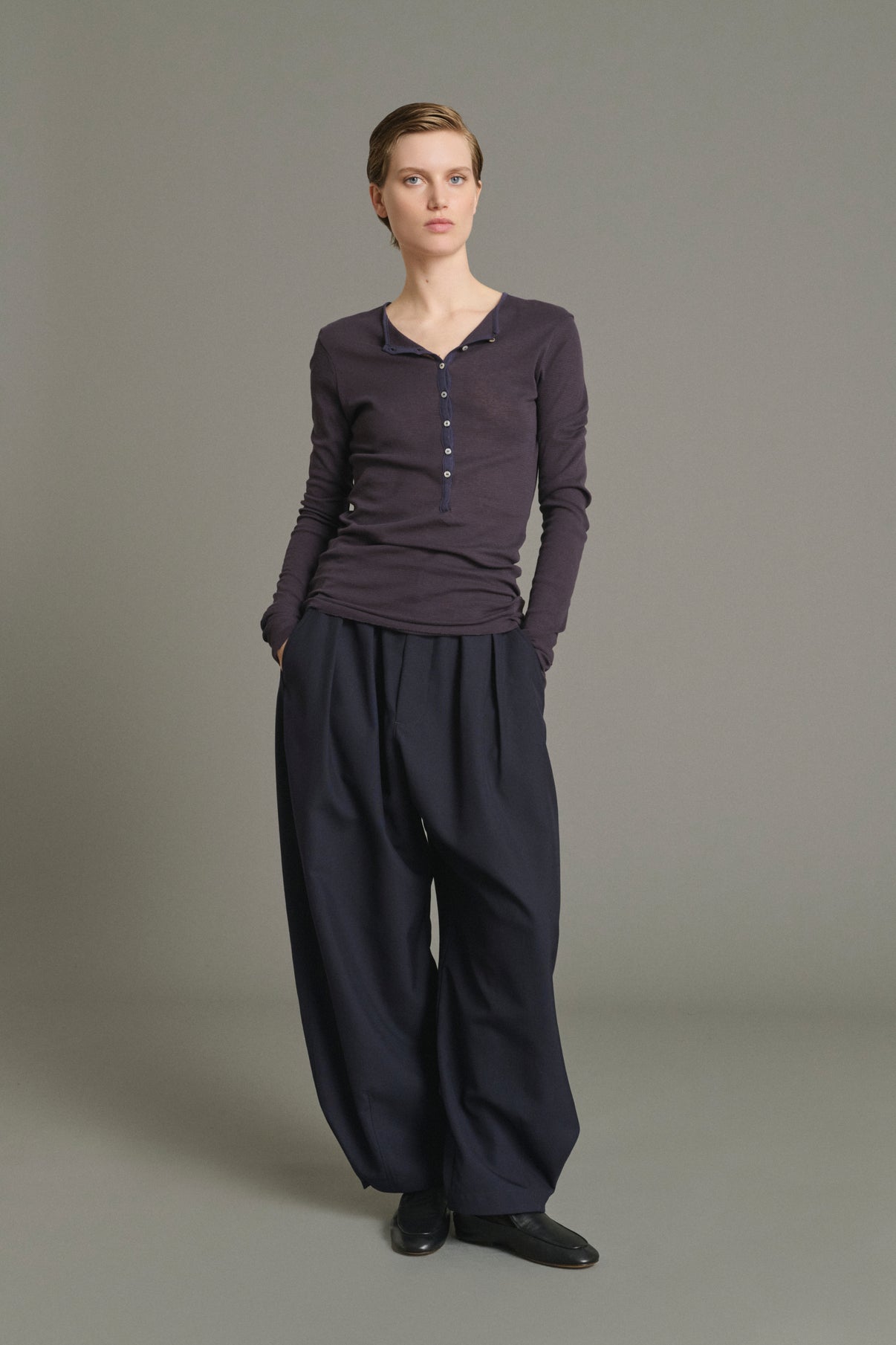 Tee-Shirt Isabella - Marron Rouge/Violet Foncé - Coton - Femme vue 1