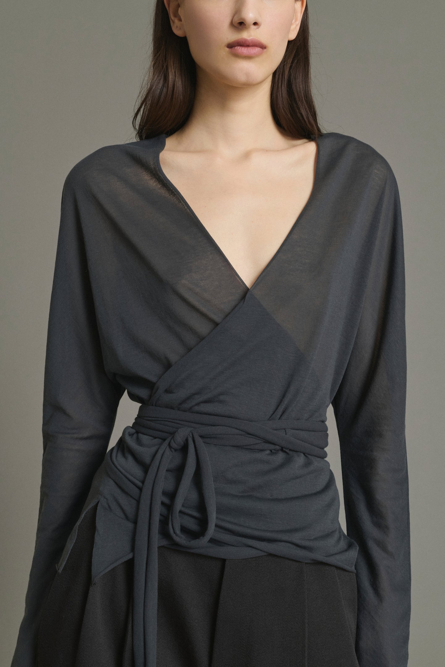 Tee-Shirt Luth - Gris Anthracite - Coton - Femme