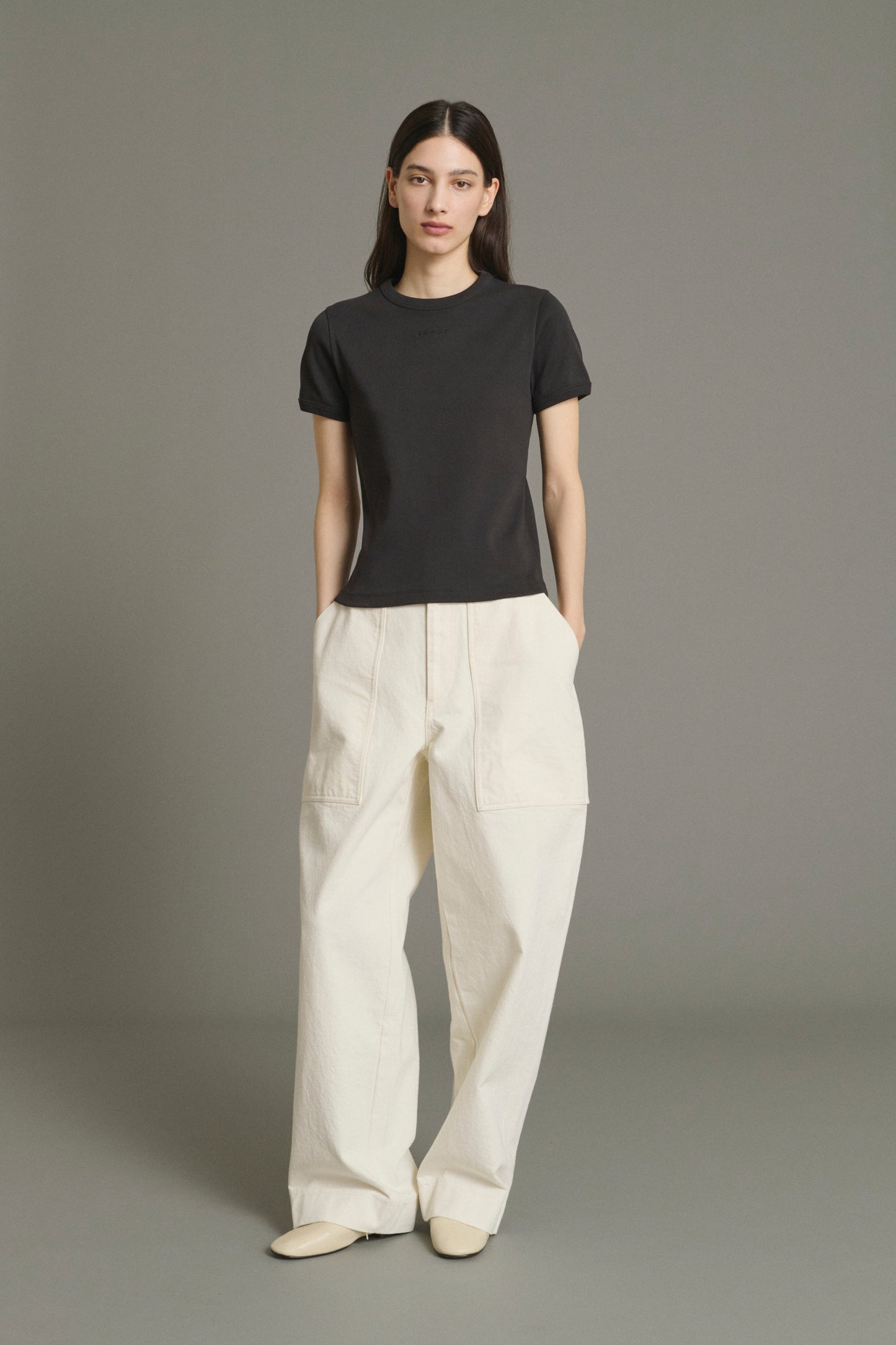 Tee-Shirt Aristide - Charbon - Coton - Femme