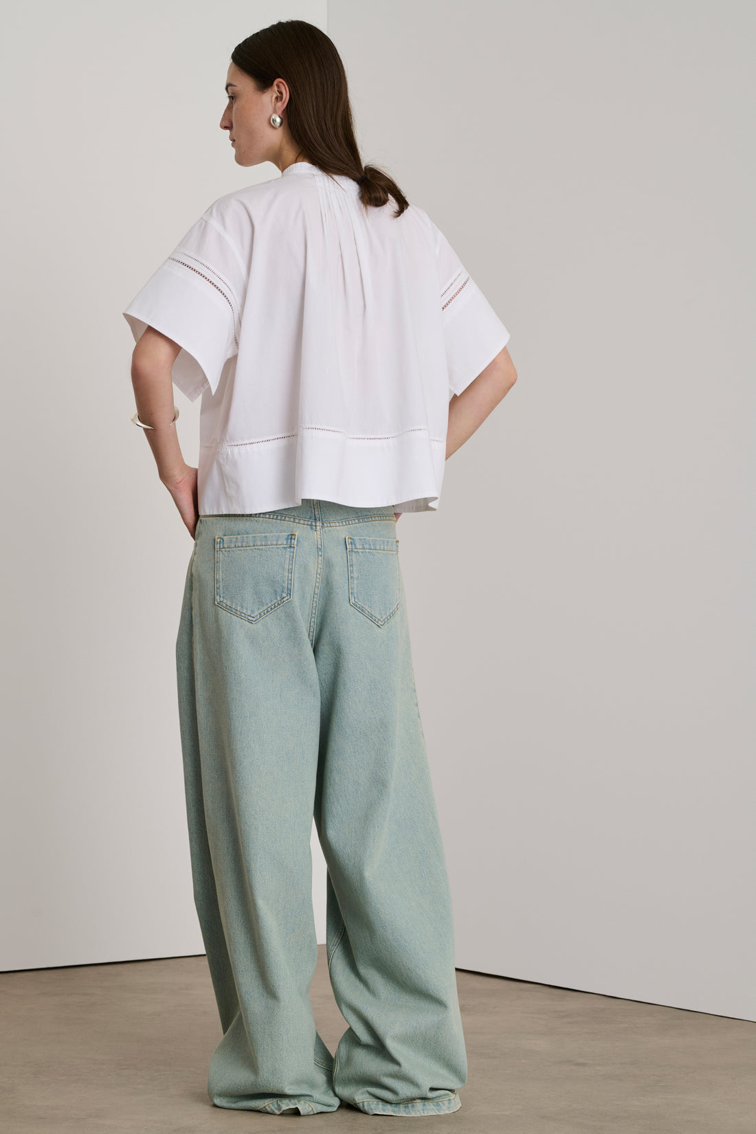 Blouse Dara - Blanc - Coton - Femme