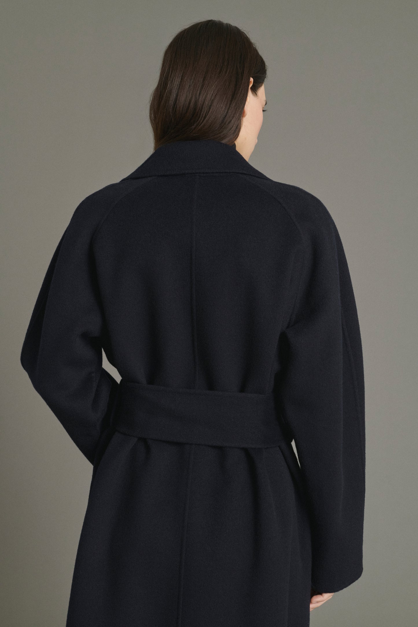 Manteau Harvard - Deep Navy - Laine - Femme